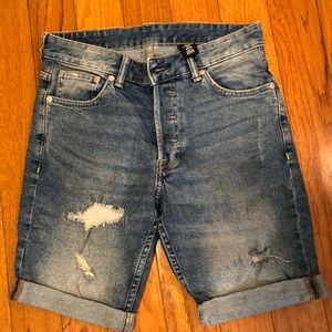 H&M denim shorts